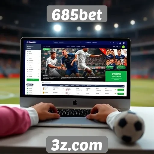 Experiência do usuário no 685bet é otimizada